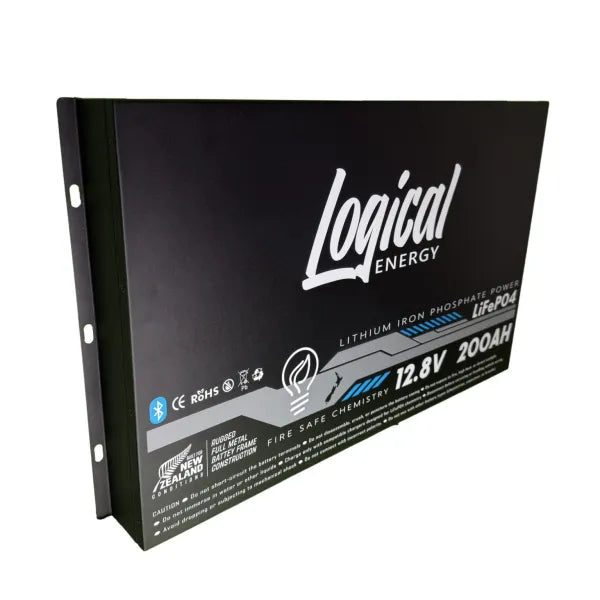 Slimline LiFePO4 Lithium Battery  200AH 650 x 65mm