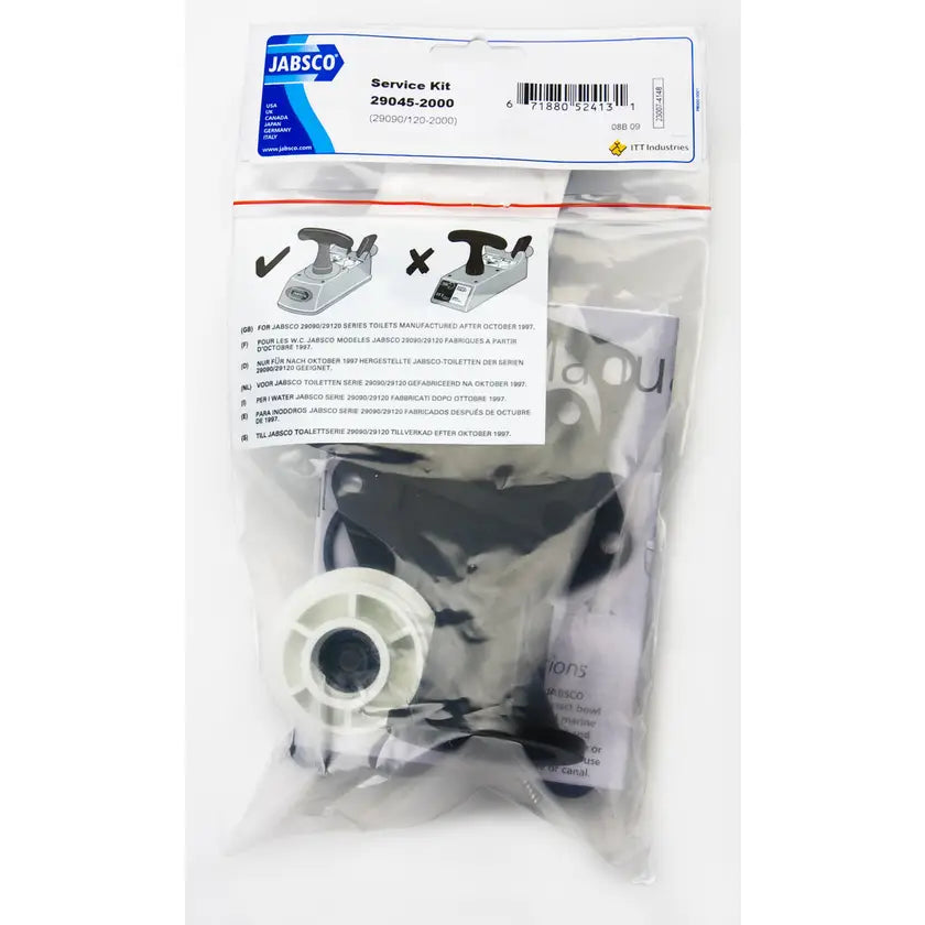 Jabsco Service Kit Series