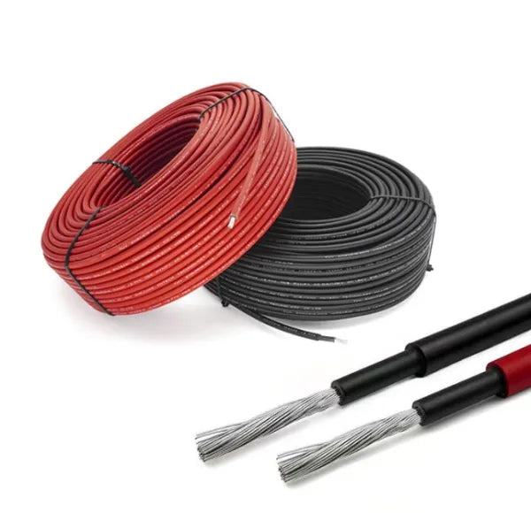 Double insulated Black & Red Solar Cable