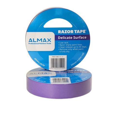 Almax® RAZOR TAPE® Delicate Surface Tape 24mm x 50 metres
