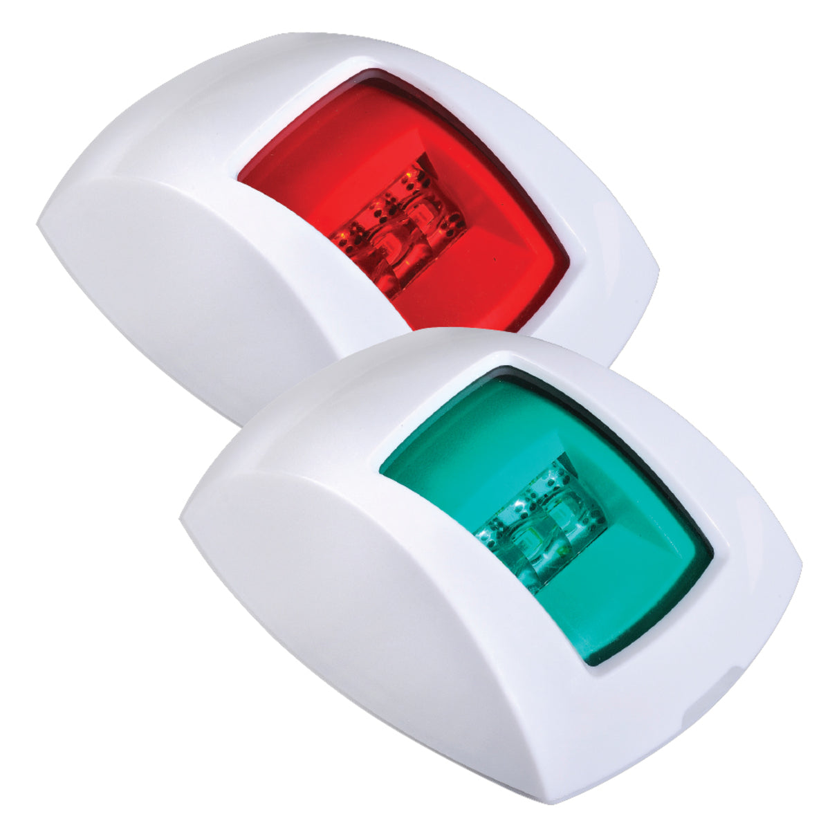 Narva 9-33 Volt Port & Starboard Led Lamp Set Coloured Lens