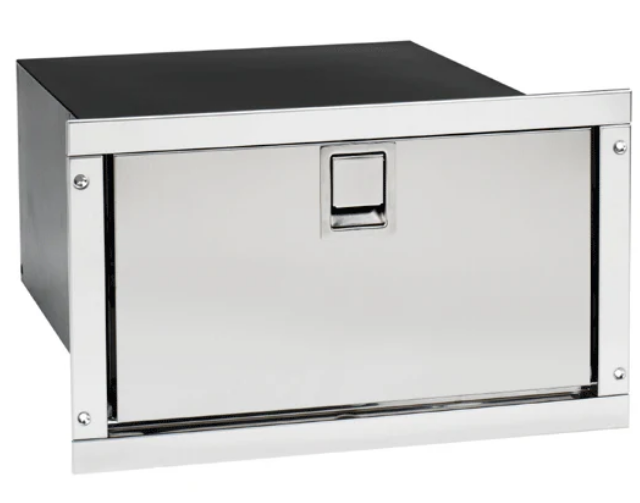 Isotherm CR 36 Inox built-in drawer fridge