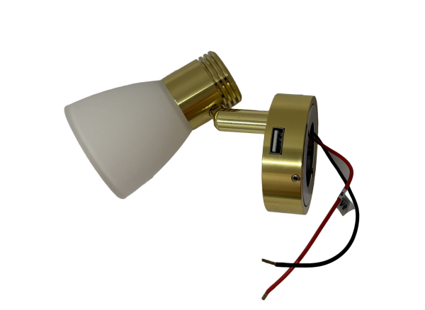 Brass LED Cabin light 12-30V