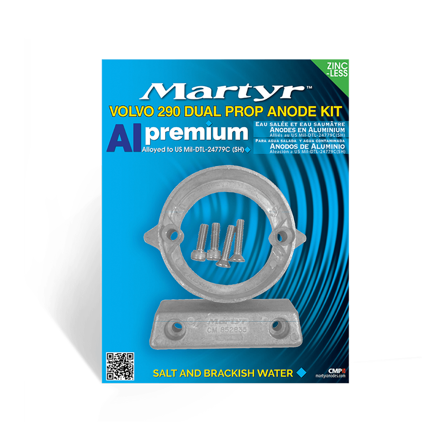 Martyr Anode Alloy Volvo Penta Kit